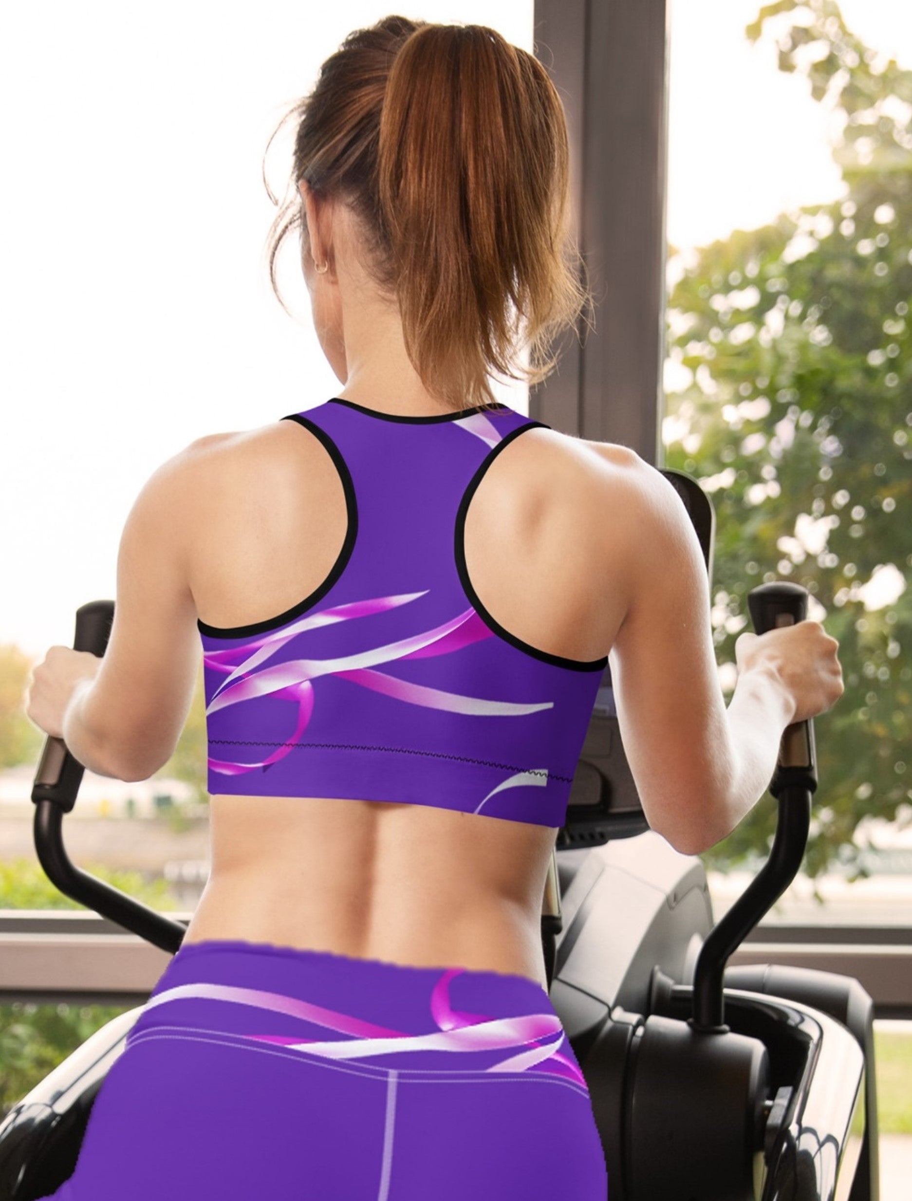 Sports Bra Gym top or Dance top. Yoga top or bra for pilates. La Danza by WickedYo.